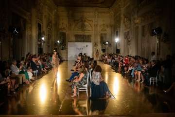 El espíritu heroico de las mujeres, protagonista de los diseños de la 2Âª jornada de GC Colección Bridal (Foto TA)